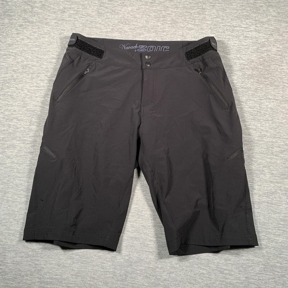 Zoic Navaeh Shorts Womens XL Black Mountain Bike Cycling Stretch Pockets Trail - Picture 1 of 10